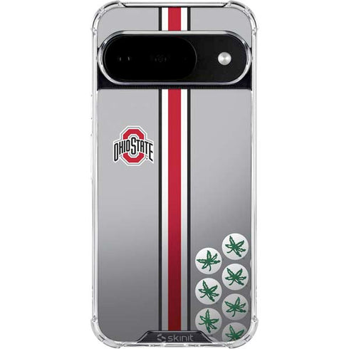 Ohio State University Buckeyes Google Pixel 10 Clear Case